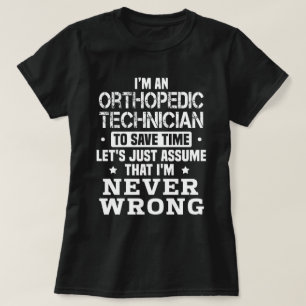 T-shirt Technicien orthopédique
