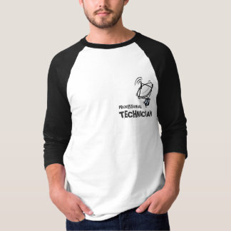 T-SHIRT TECHNICIEN PROFESSIONNEL D'ANTENNE PARABOLIQUE DE