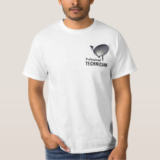 T-SHIRT TECHNICIEN PROFESSIONNEL D'ANTENNE PARABOLIQUE DE