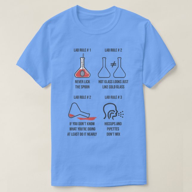 T-shirt Technicien scientifique de laboratoire Médicale sc (Design devant)