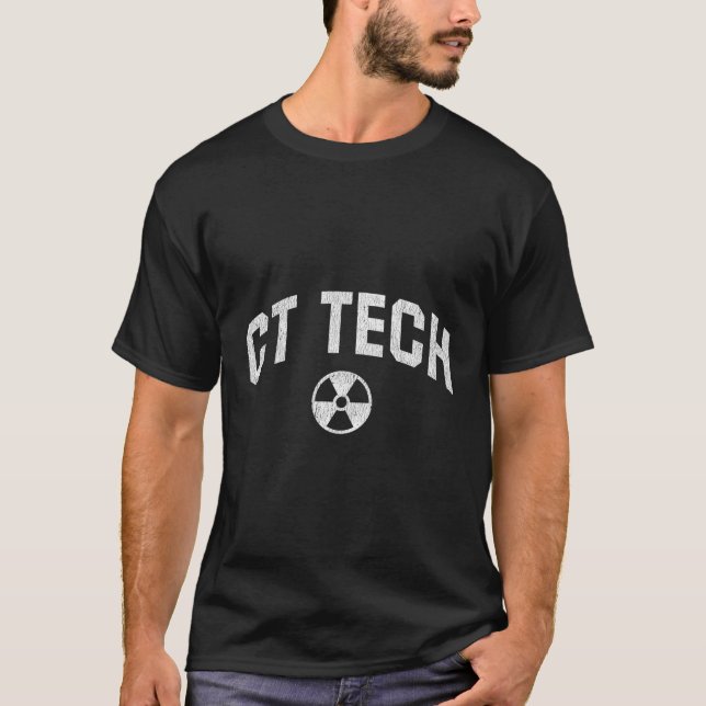 T-shirt Technicien Technicien En Radiologie Technicien Tec (Devant)