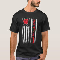 Technicien Vet Tech vétérinaire American Flag Paw