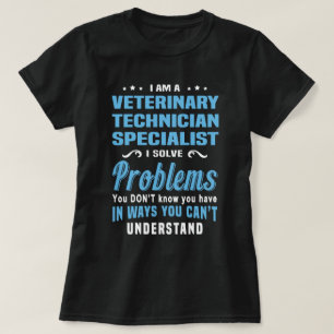 T-shirt Technicien vétérinaire