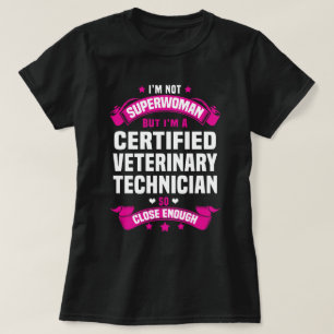 T-shirt Technicien vétérinaire certifié