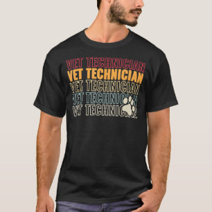 T-shirt Technicien vétérinaire technicien vétérinaire homm
