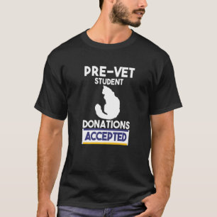 T-shirt Technicien vétérinaire vétérinaire Vet Student Tec