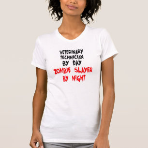 T-shirt Technicien vétérinaire Zombie Slayer