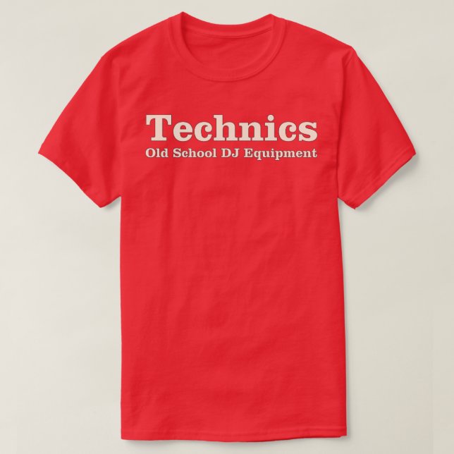 T-shirt Technicien Vieux École (Design devant)