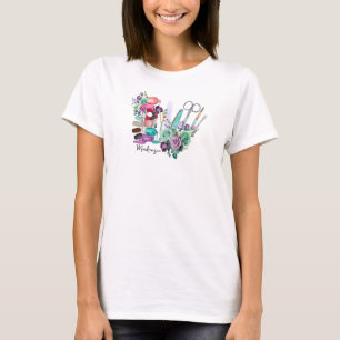 T-shirt Technicienne en onglerie personnalisée