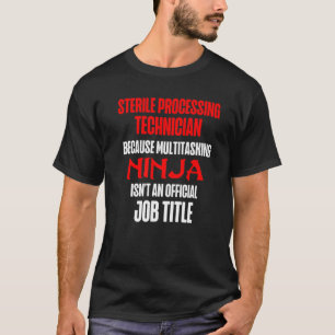 T-shirt Techniciens de traitement stérile Plan amusant Tec