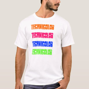 T-shirt Technicolor, Technicolor, Technicolor, Technicolor