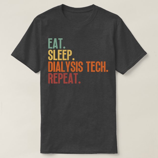 T-shirt Technique de dialyse du sommeil 7 (Design devant)