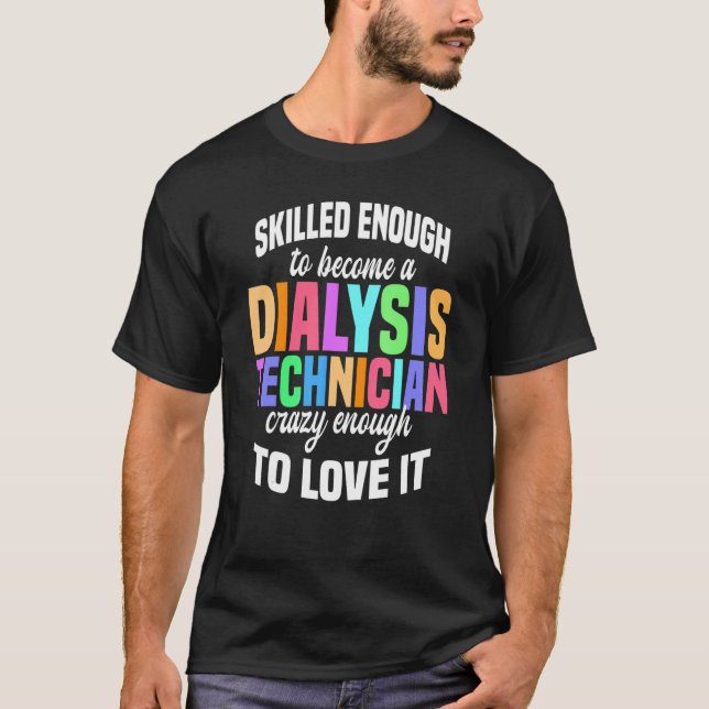 T-shirt Technique De Dialyse Suffisamment Compétente Néphr (Devant)