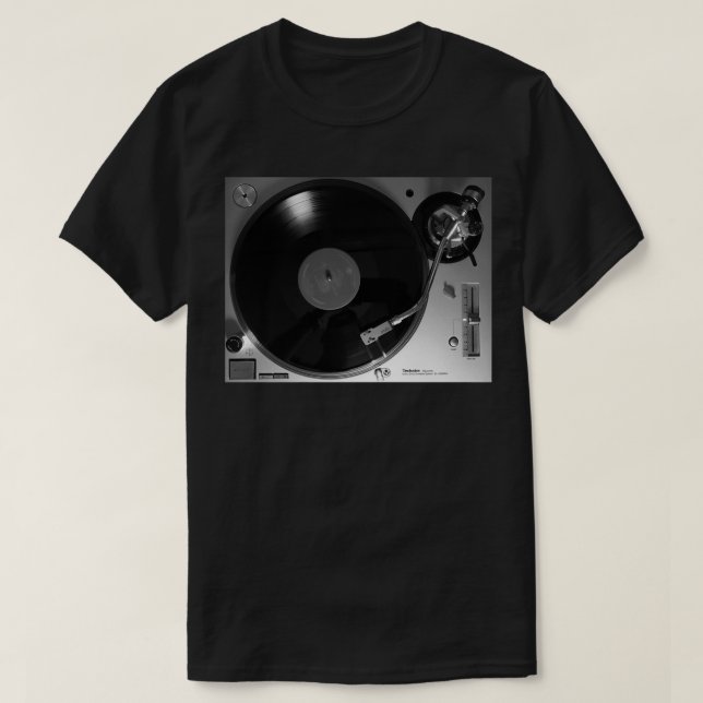 T-shirt Techniques SL-1200GR Tourne-disque Art Imprimer (Design devant)