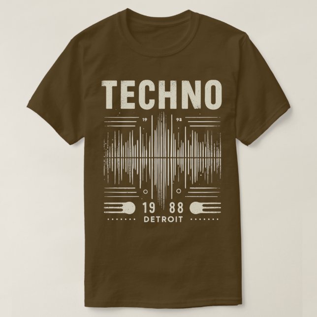 T-shirt Techno 1988 1 (Design devant)