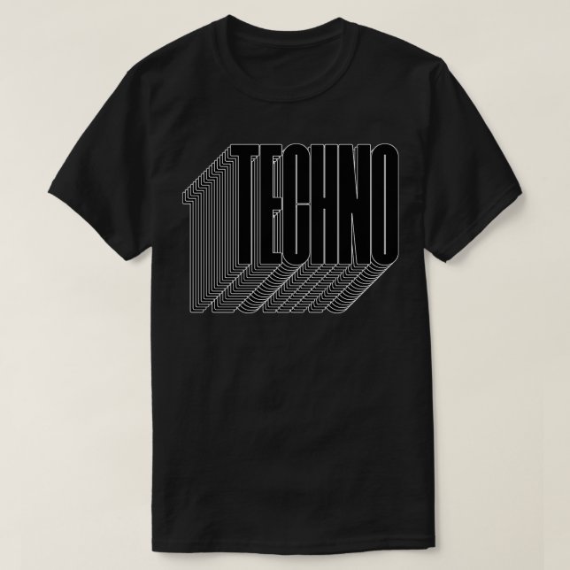 T-shirt techno 1 gras (Design devant)