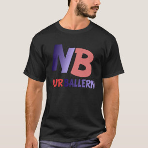 T-shirt Techno dire Saufen Fête du Père Nur Ballern Germe