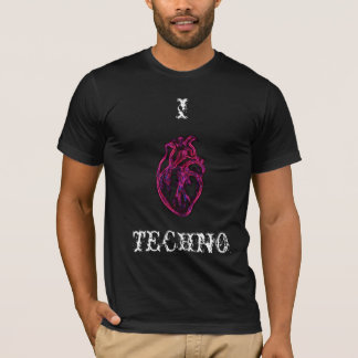 T-SHIRT TECHNO DU ♥ I