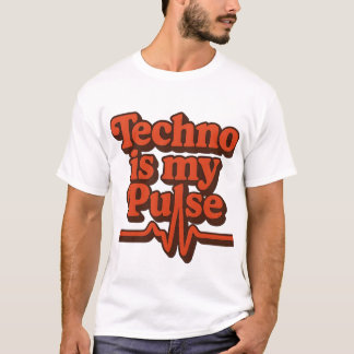 T-shirt Techno est mon pouls