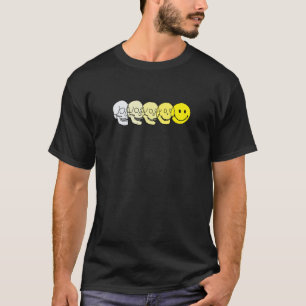 T-shirt Techno Evolution Acid House Smile Techno DJ Music