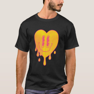 T-shirt Techno Heart Edm Music Festival Rave Dubstep