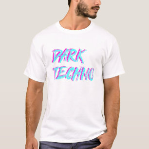 T-shirt Techno Homme foncé Tekke Tekno Raver Party Techno 