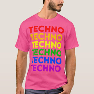 T-shirt Techno Lgbt Gay pride Couleurs Edm Rave Festival