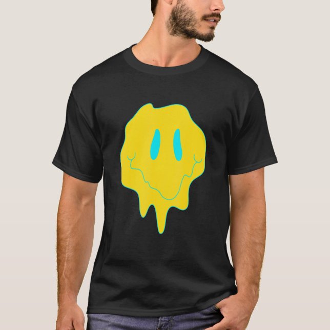 T-shirt Techno Melting Edm Music Festival Rave Dubstep (Devant)