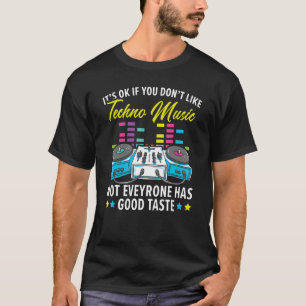 T-shirt Techno Music Trance Raver Headbanger Edm House Mu