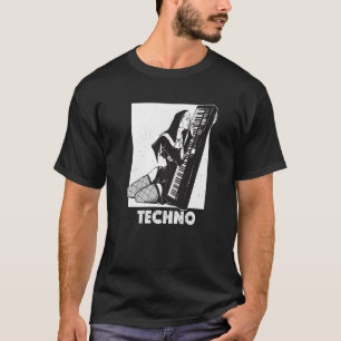 T-shirt Techno Nun House DJ Breakcore Cybergrind Premium