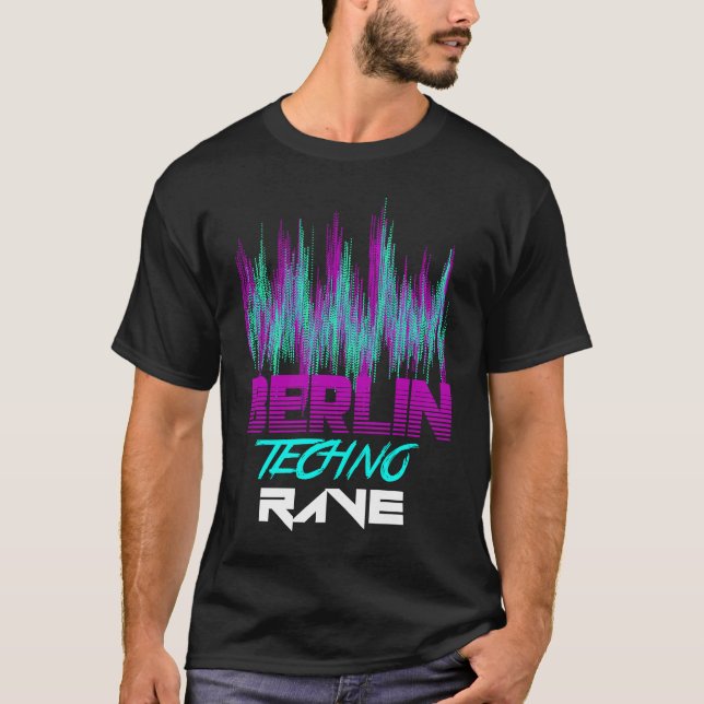 T-shirt Techno Pour Techno Lover (Devant)