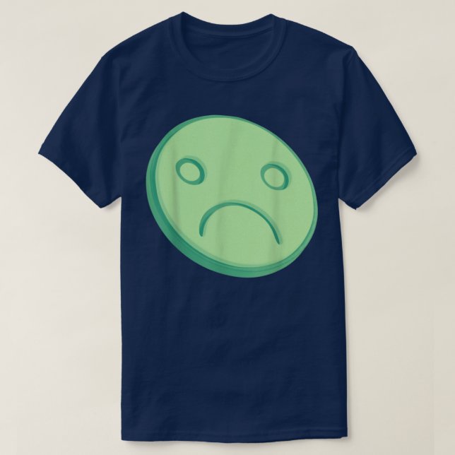 T-shirt Techno Sad EDM Music Festival Rave Dubstep  (Design devant)