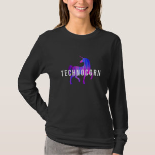 T-shirt Technocorn Festival de Techno Rave Musique DJ EDM