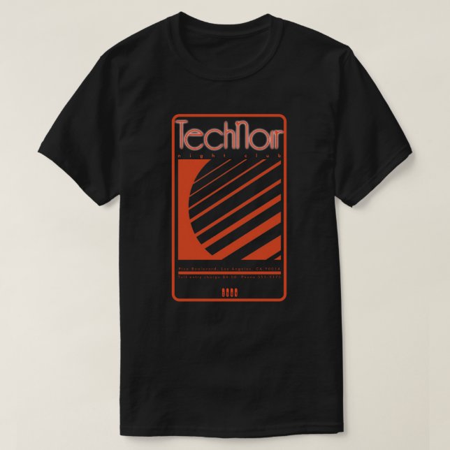 T-shirt TechNoir (Design devant)