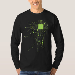 T-shirt Technologie Cpu Ordinateur Nerd Chip Ordinateur