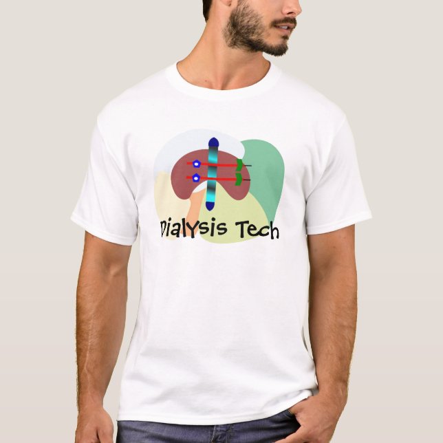 T-shirt Technologie de dialyse/cadeaux (Devant)