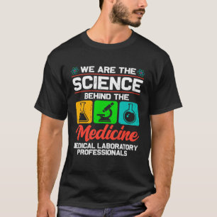 T-shirt Technologie de laboratoire médical hommes femmes t