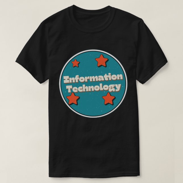 T-shirt Technologie de l'information (Design devant)