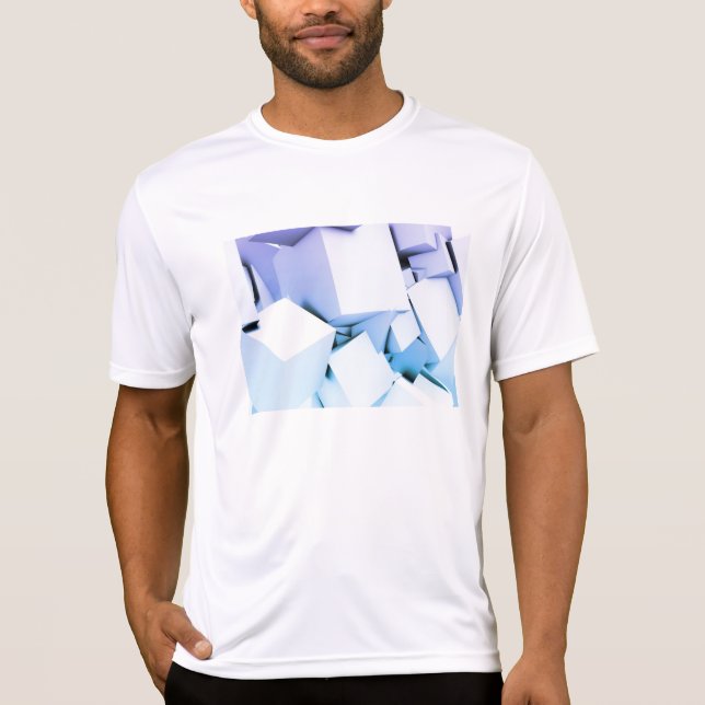 T-shirt Technologie de Quantum comme art abstrait de (Devant)
