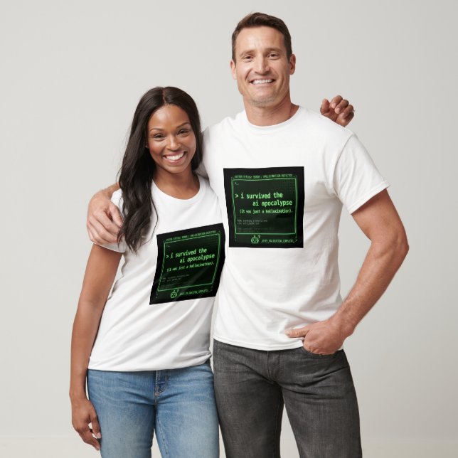 T-shirt Technologie d'hallucination pour survivant de l'ap (Unisexe)