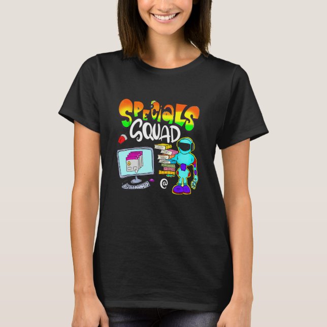 T-shirt Technologie Mignonne Professeur d'Informatique Ret (Devant)