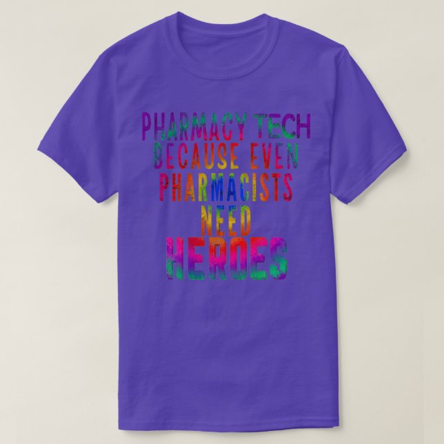 T-shirt Technologie pharmaceutique Parce Que Même Les Phar (Design devant)