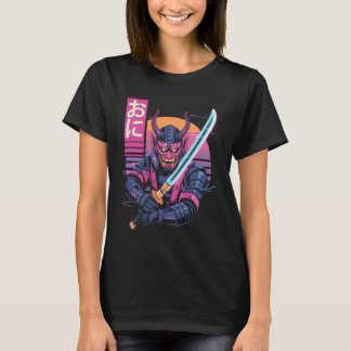 T-shirt Technologie rétro amusante japonaise Cyberpunk pou