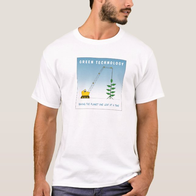 T-shirt Technologie verte (Devant)