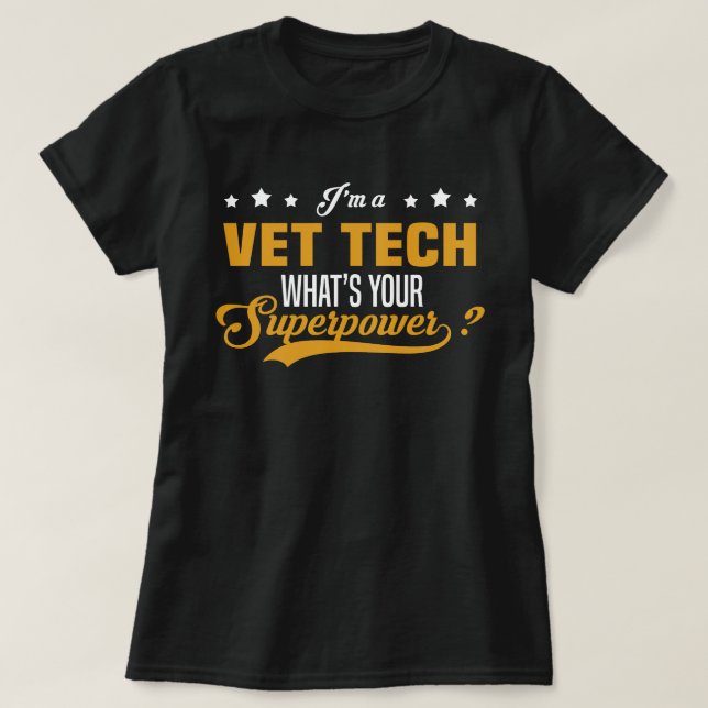 T-shirt Technologie Vet (Design devant)