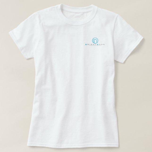 T-shirt Technologies noires orphelines de Brightborn (Design devant)
