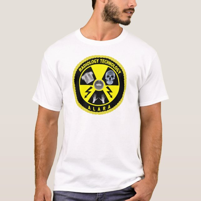T-shirt Technologue Alara de radiologie (Devant)