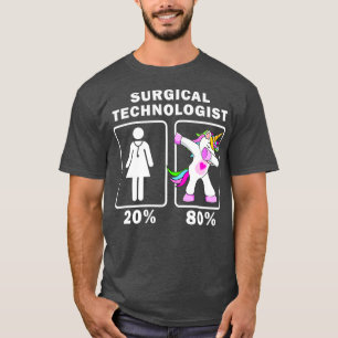 T-shirt Technologue chirurgical Dabbing Unicorn t 20 80