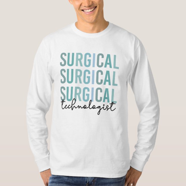 T-shirt Technologue chirurgical Technique chirurgicale Tec (Devant)