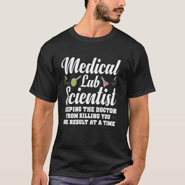 T-shirt Technologue de laboratoire de sciences de laborato (Devant)